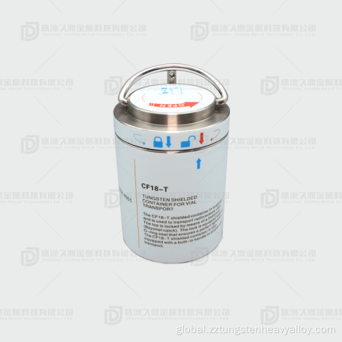 Hospital Medical Radiation Shielding Tungsten alloy Radioactive source containers for Medical Factory